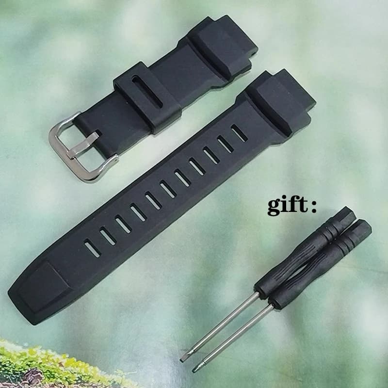 Watch Strap For Casio PROTREK PRG-200/260/270/500/250G PRW-2500/5100//5000 PRW-2000 PRW-3500 Watchband Rubber Bracelet Wristband