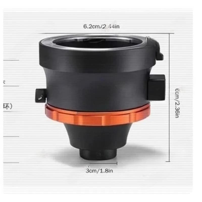 Adattatore ULANZI DOF per smartphone/obiettivi SLR e cinema, fotocamera E-full frame
