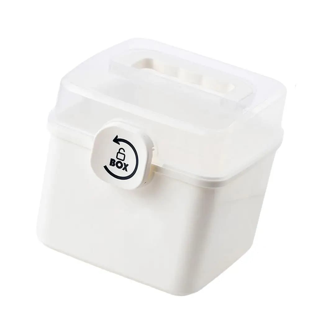 Multi-Layer First Aid Kit Medicine Storage Box Emergency Kit Emergency Medicine Box First Aid Container for Outdoor