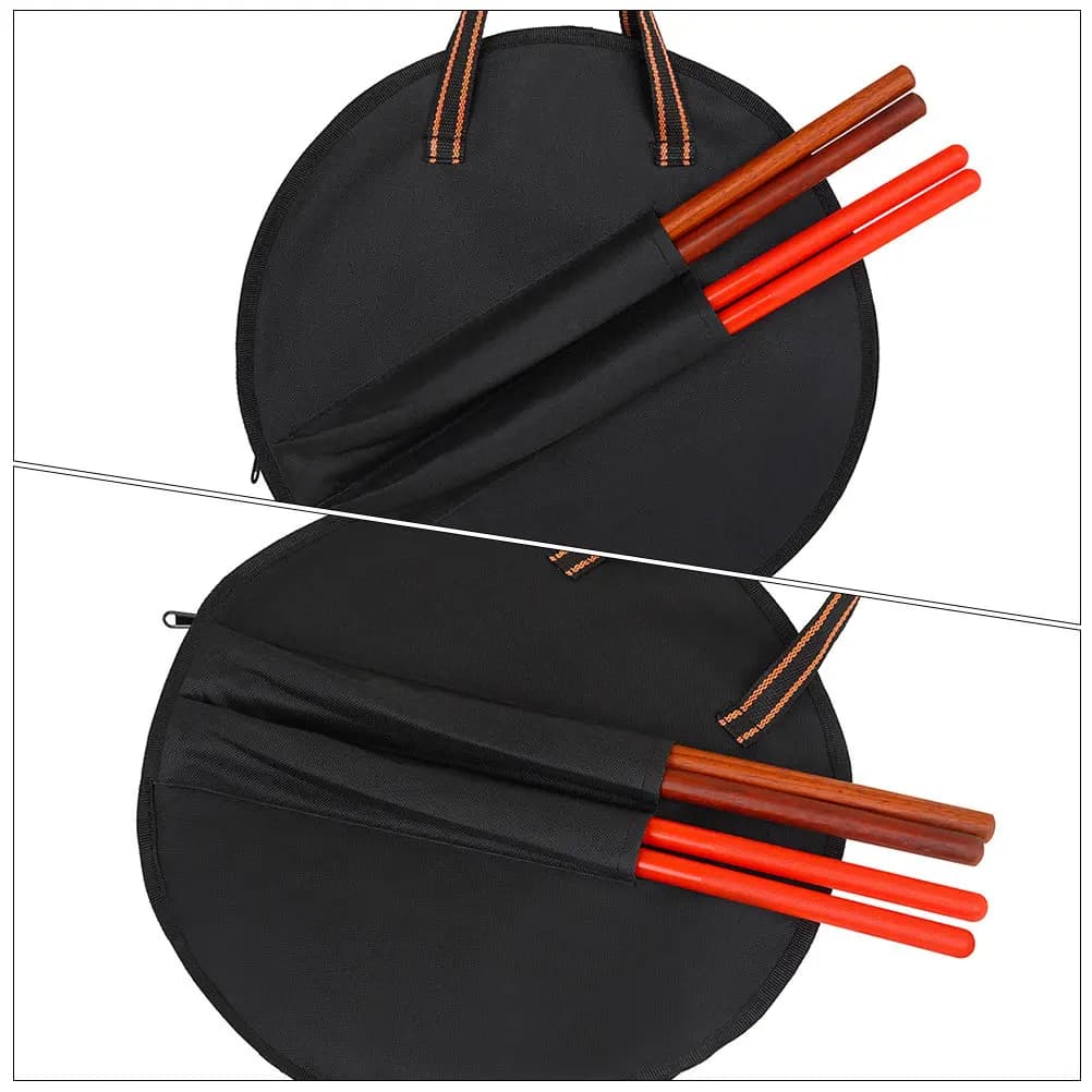 Borsa per pad di pratica con tasca portaoggetti, in robusto materiale Oxford, custodia protettiva per il trasporto, con maniglia per un facile trasporto