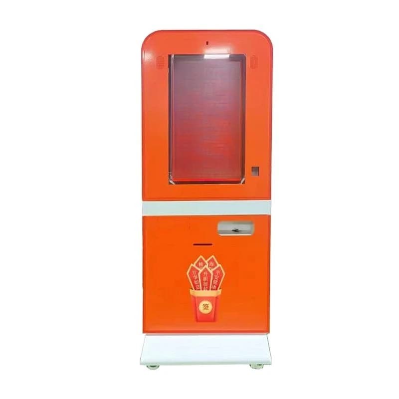 Distributore automatico, distributore automatico di lotteria self-service, distributore automatico di lotteria puzzle