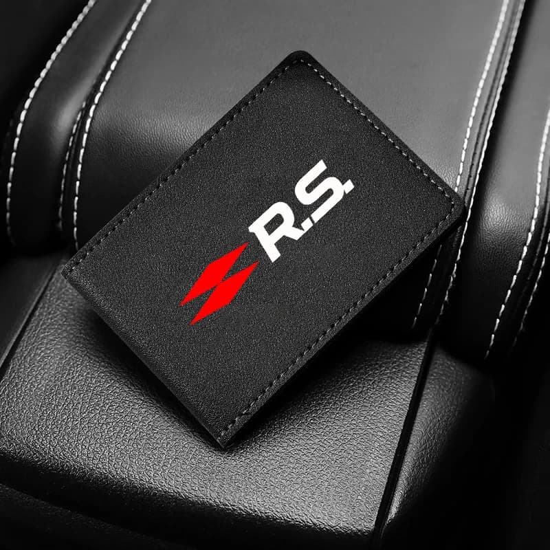 Porta patente di guida in pelle carta di guida per Renault Logan Clio Megane 2 3 4 Captur Twingo Duster Kadjar Kangoo Koleos