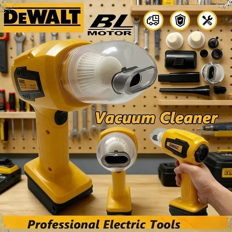 Aspirapolvere portatile Dewalt per auto, potenza di aspirazione 10Kpa, raccoglitore di polvere senza fili, pratico soffiatore per utensili elettrici a batteria 18-20V