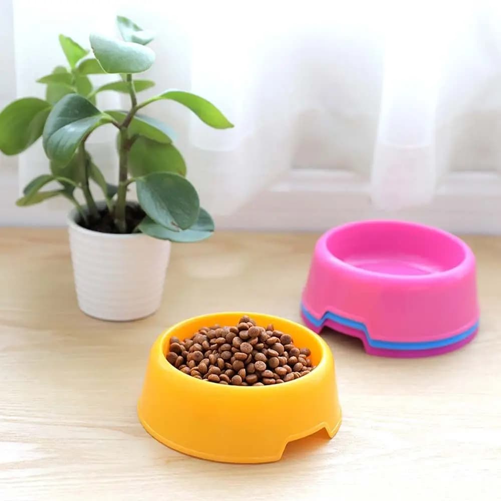 Ciotola Multifunzione per Cuccioli e Gattini, Contenitore di Sicurezza per Alimenti e Acqua, Accessori per Animali Domestici