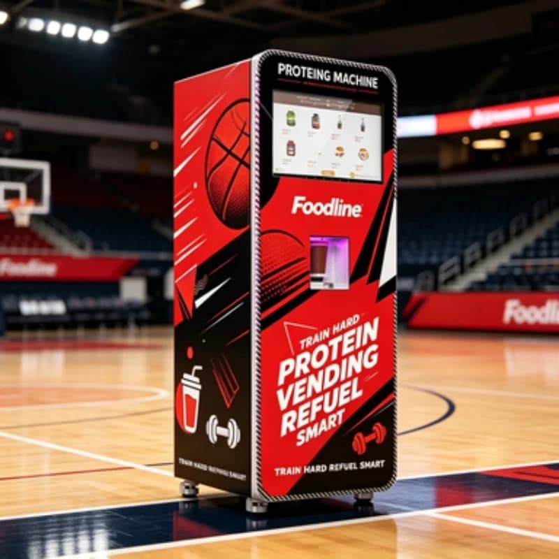 FL Commercial Smart Android Remote Control Protein Powder Vending Machine Independent Stirring Function SDK Public Access