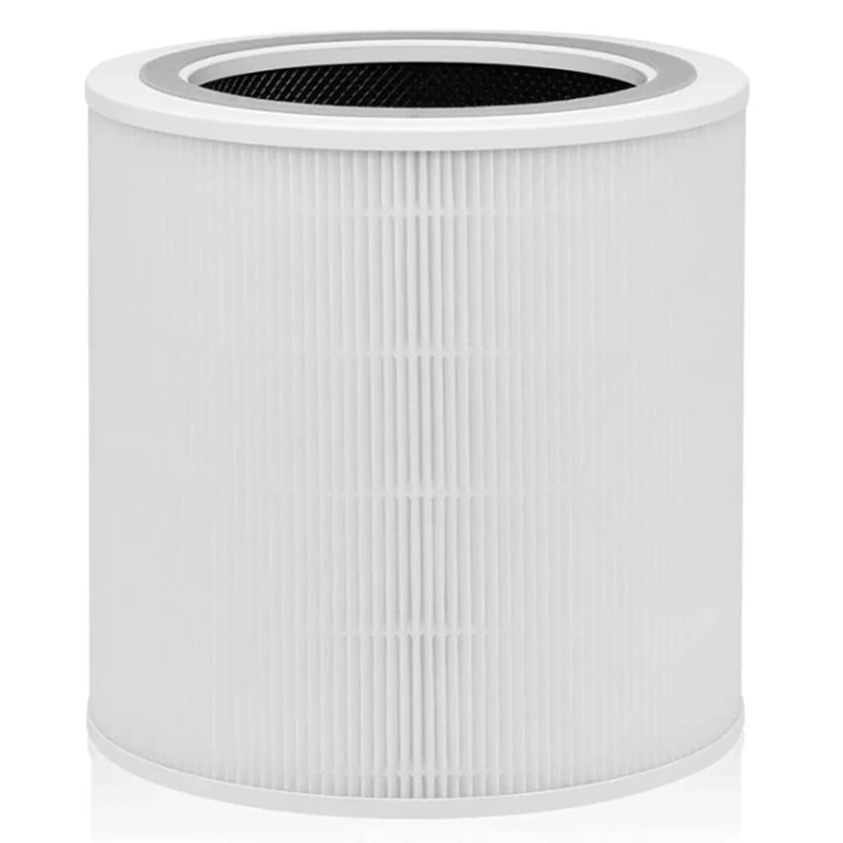 W8KC Filtro purificatore d'aria di ricambio adatto per LEVOIT-Core 400S/400S-RF HEPA Filtrazione a carbone attivo a 360 gradi