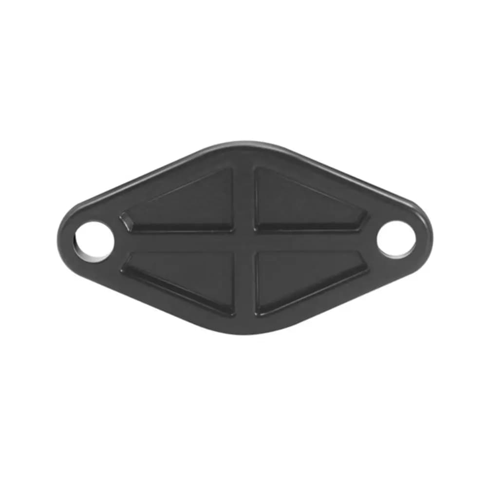 Supporto fisso universale in lega di alluminio Adattatore a sfera nero da 25 mm Staffa fissa resistente all'usura impermeabile per telefono cellulare