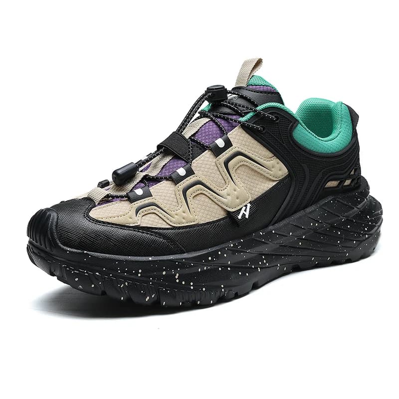 Scarpe da corsa da uomo per esterni, ammortizzate, di lusso, da allenamento, traspiranti in mesh, antiscivolo, da jogging, da fuoristrada