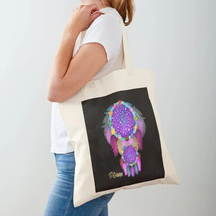 Dream Catcher Tote Bag shopper bag woman personalized tote Canvas shoulder bag