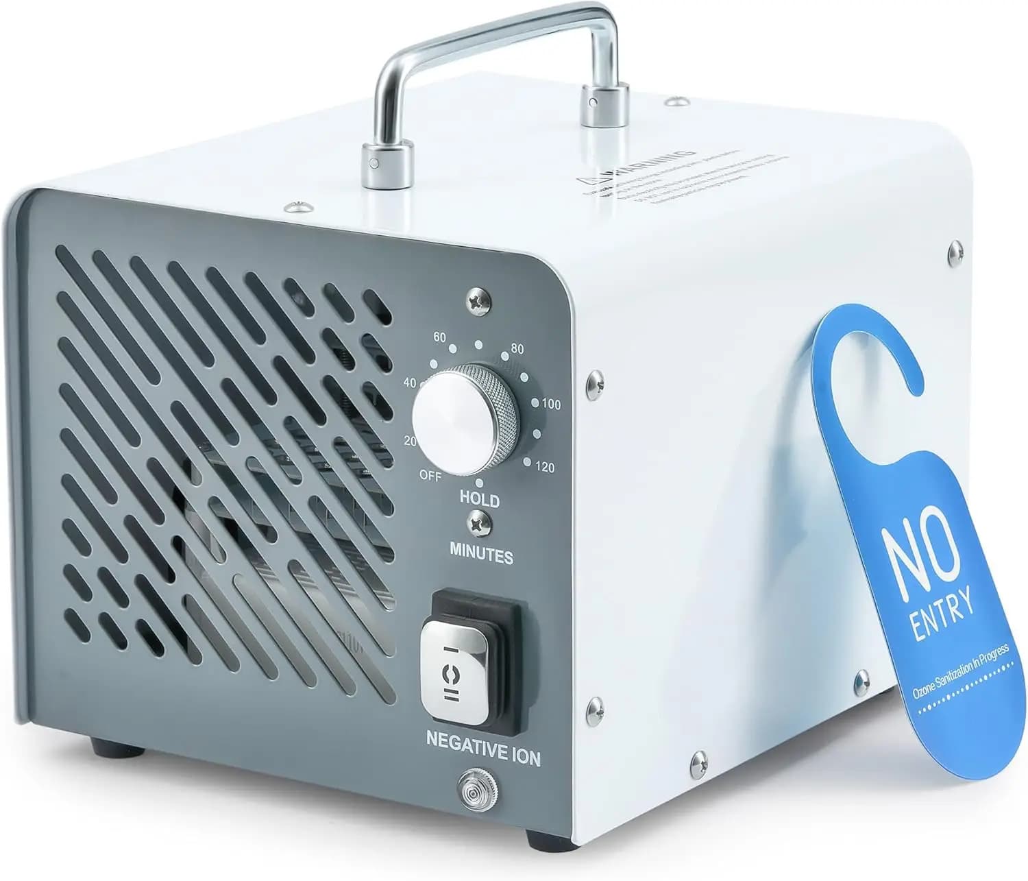 Purificatore d'aria all'ozono da 60000 mg/h, eliminatore di odori per animali domestici, fumo, timer ionizzatore per ambienti da 3200 piedi quadrati