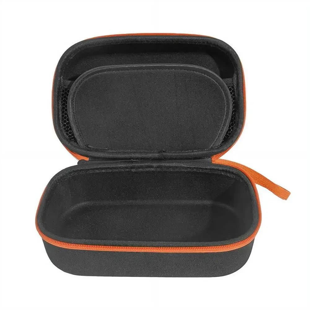 Custodia Rigida in EVA per Attrezzi, Borsa Organizer Impermeabile in Tessuto Oxford per Accessori, Custodia Portaoggetti per Avviatore di Emergenza e Strumenti Fai-da-te
