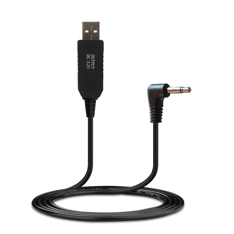 Cavo di ricarica USB da 1,5 m per tagliacapelli e regolabarba Remington MB-200 MB200 MB310 MB320 MB310C MB320C PA3215U PA-3215E in titanio