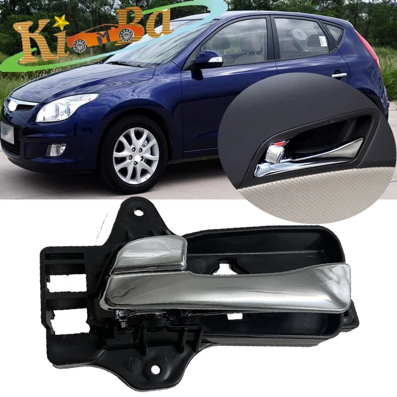 KIMBA Per Hyundai Elantra i30 2007 2008 2009 2010 2011 2012 Porta Interna Maniglia Interna Maniglia Della Porta Cromata