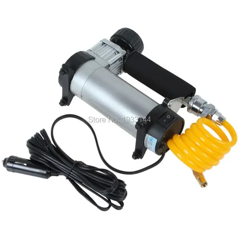 YD-3035 portatile Super Flow 100PSI gonfiatore automatico per pneumatici/compressore d'aria per Auto gonfiatore per pneumatici per Auto pompa elettrica automatica per veicoli