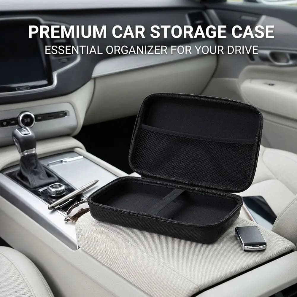 Data Cable Zipper Storage Bag Folding Portable Pouch for Phone Charger Mobile Hard Disk Travel Organizer Car storage bag