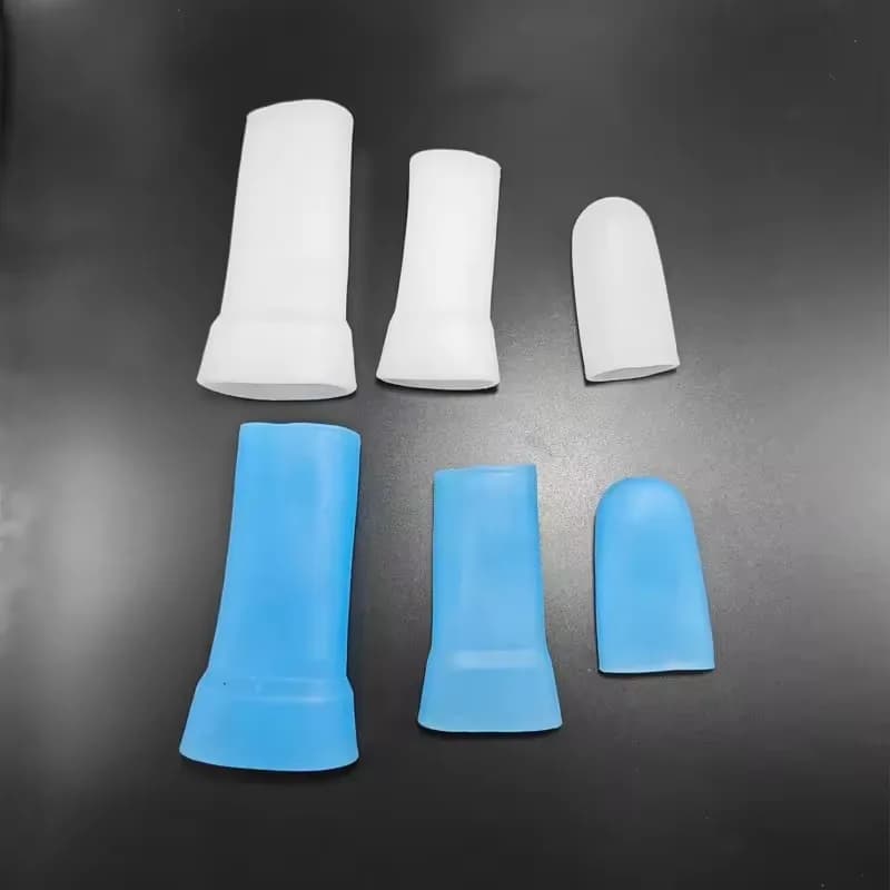 S/M/L Manicotto In Silicone Per Estensore Del Pene Pompa Ingrandimento Glande Protezione Cap Sostituzione Pene Barella Kit di Bloccaggio Giocattoli Del Sesso