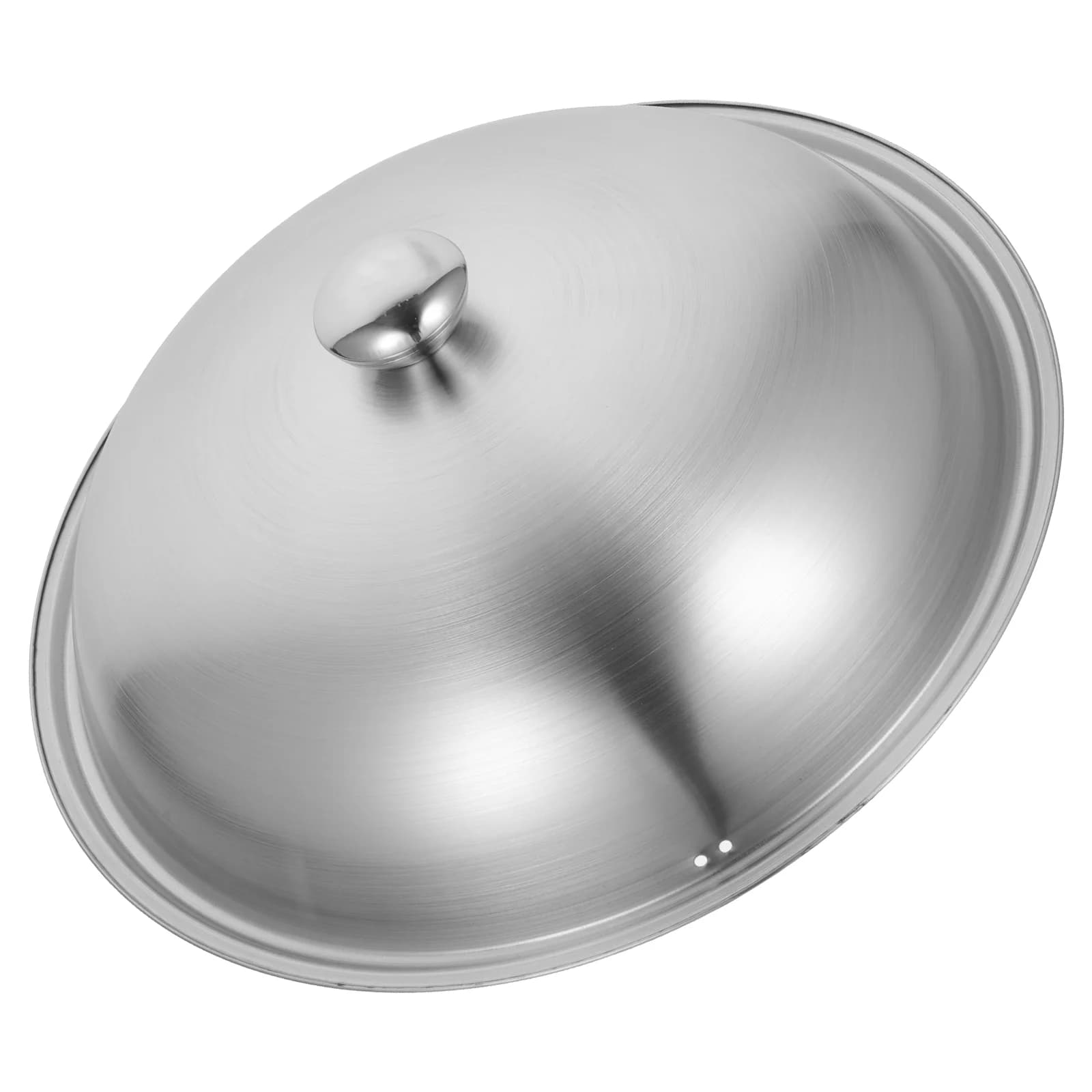 Stainless steel pan lid for universal kitchen utensils pan and metal pans