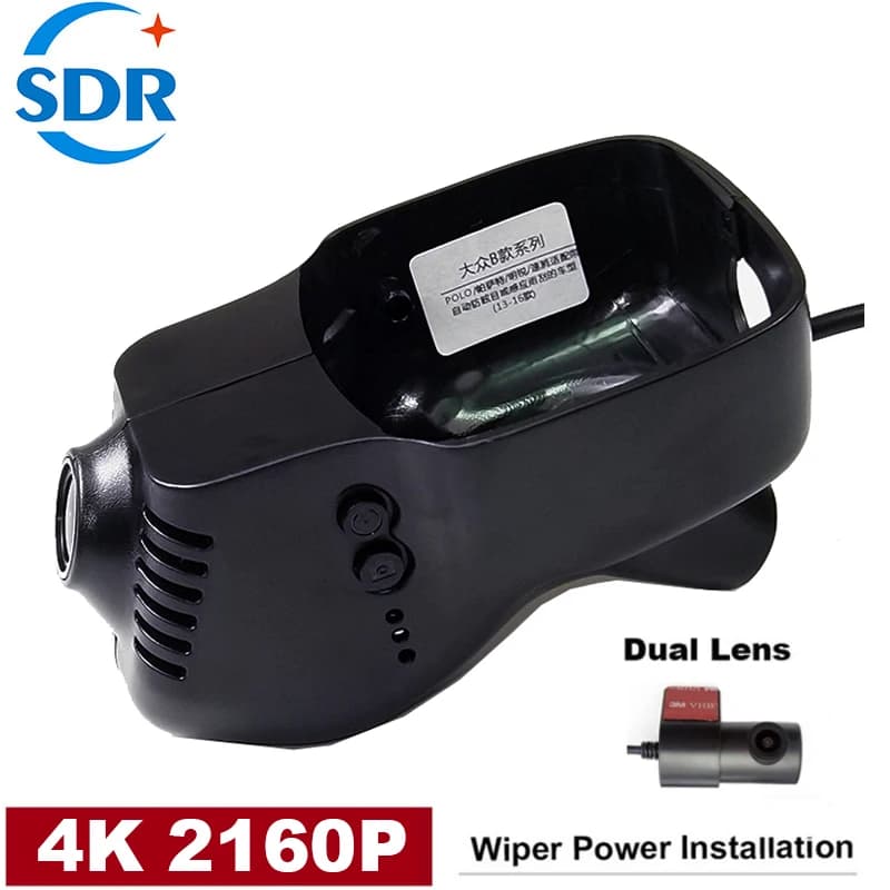 4K HD 2160P Plug and Play Auto DVR Wifi Dash Cam Per Volkswagen Skoda Yeti Octavia Kodiaq Superb Fabia Kodiak Rapid Tiguan 2014