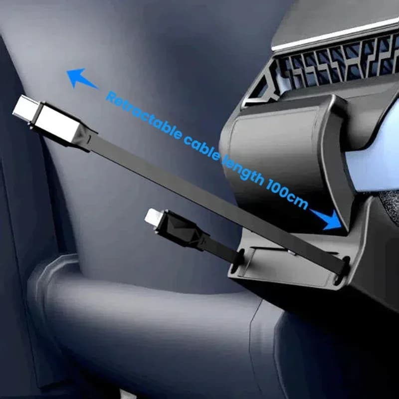 Per Tesla Model 3 Y Highland Juniper Air Vent posteriore Caricatore rapido Hub USB Splitter di alimentazione Docking station intelligente Accessori