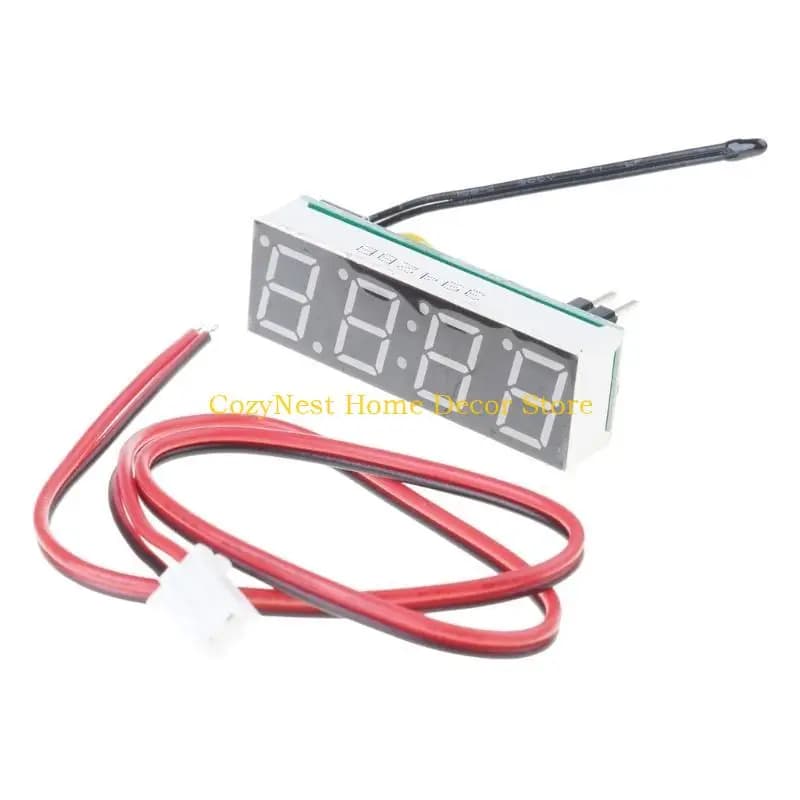 Modulo display digitale della temperatura orologio per auto con orologio elettronico precisione 92MF