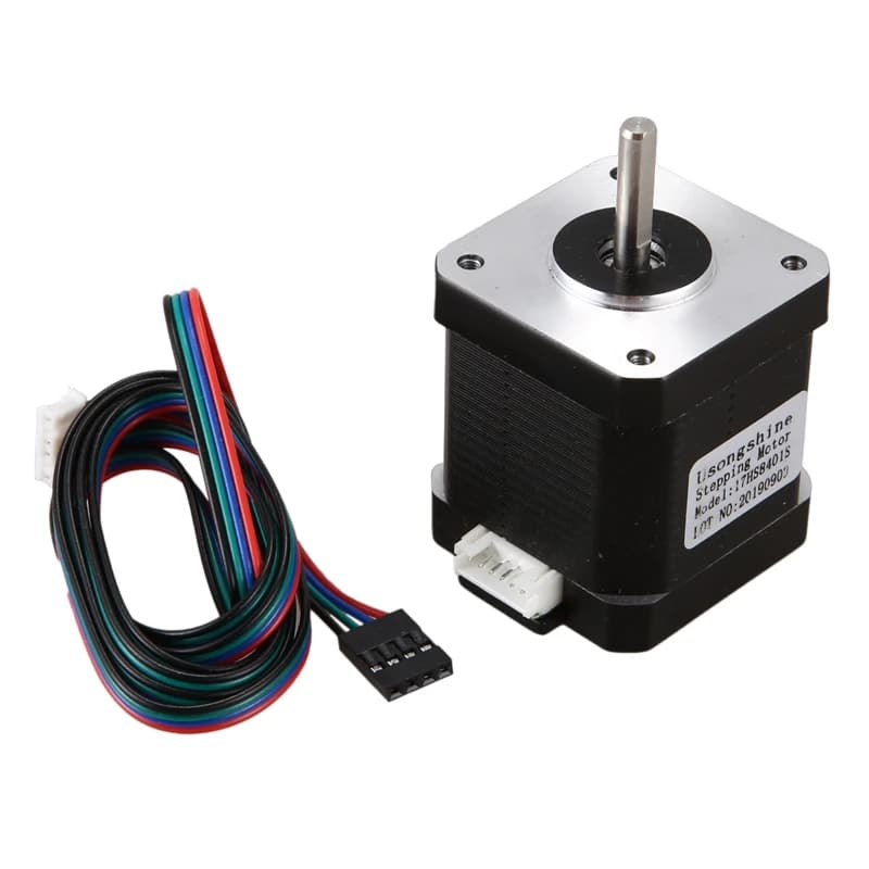 1 pz Nema 17 motore passo-passo 48Mm Nema17 motore 42bygh 2A 4-Lead ( 17 hs8401) motore 1M cavo per stampante 3D motore Cnc Xyz