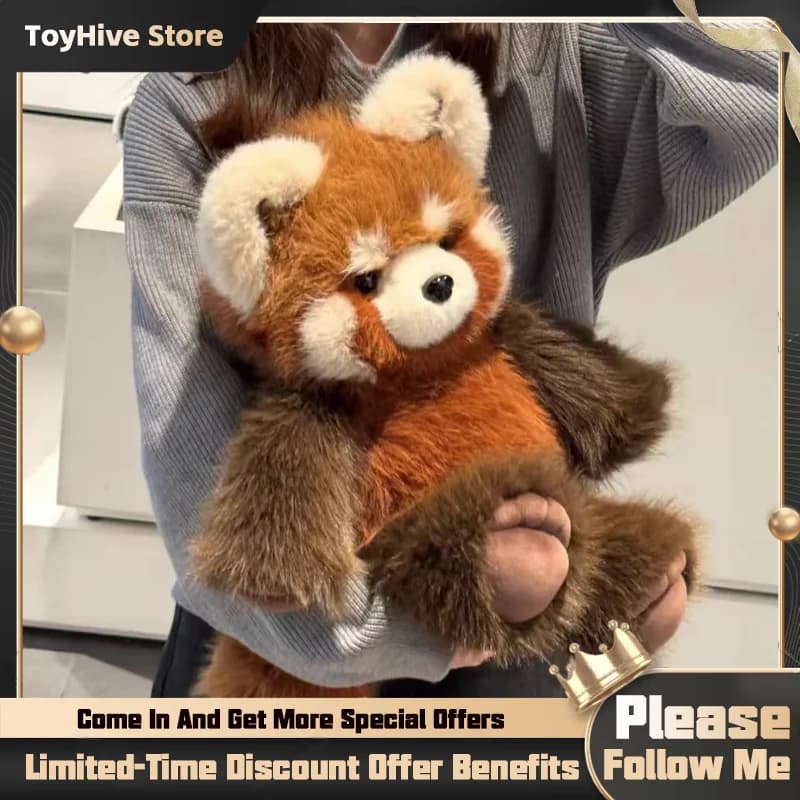 Peluche Kawaii di Procione delle Highland 55cm - Cervo da corsa abbracciabile in morbido tessuto premium, compagno di conforto
