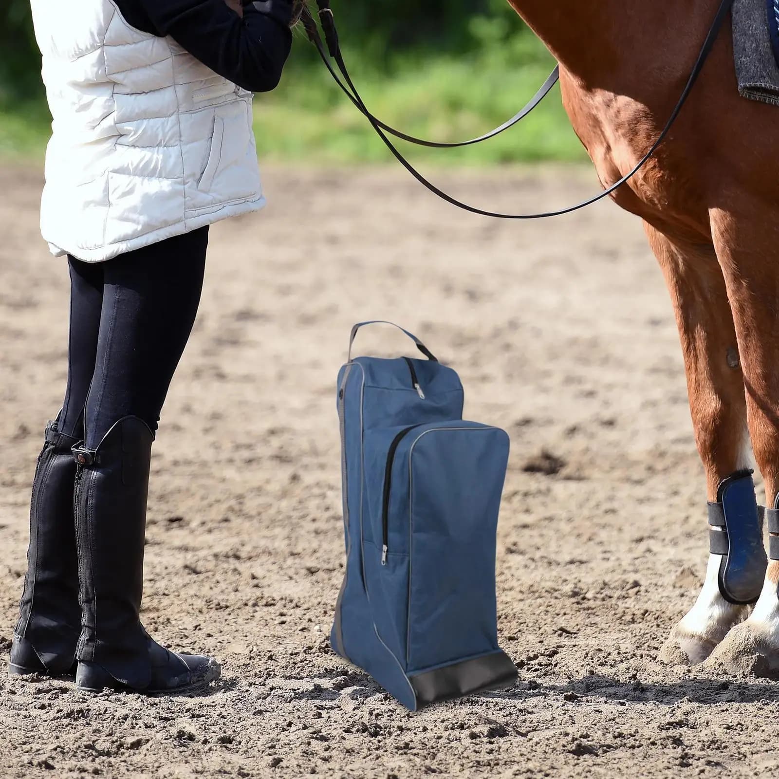 Tall Boot Bag Horse Riding Handbag Multifunctional Professional Equestrian Pack