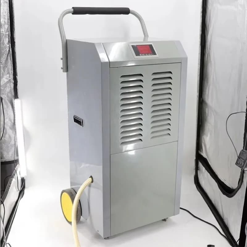 Deumidificatore Commerciale Portatile e su Ruote da 60L, Modello 202660L/D, ad Alte Prestazioni per Magazzini