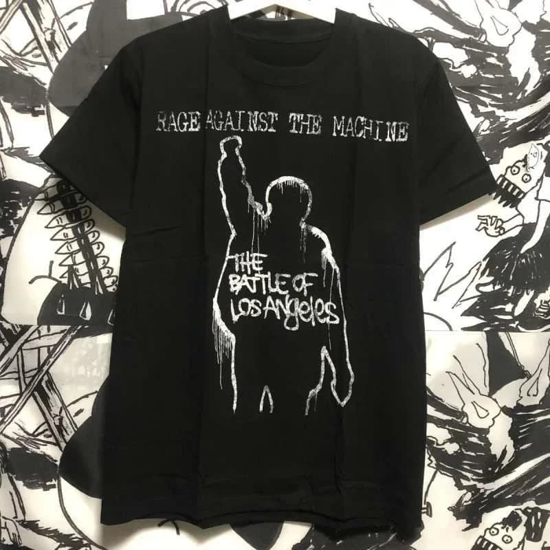 Rage Against The Machine Band Rock Uomo Donna Estate Cotone Casual Sport Traspirante Casual T-shirt a maniche corte Premium Sense