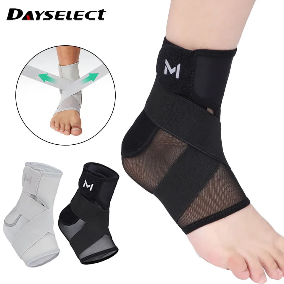 1Pcs Ankle Brace Breathable Lightweight Anti Slip Foot Running basketball Pressure Fixation Ankle Support Joint Protection