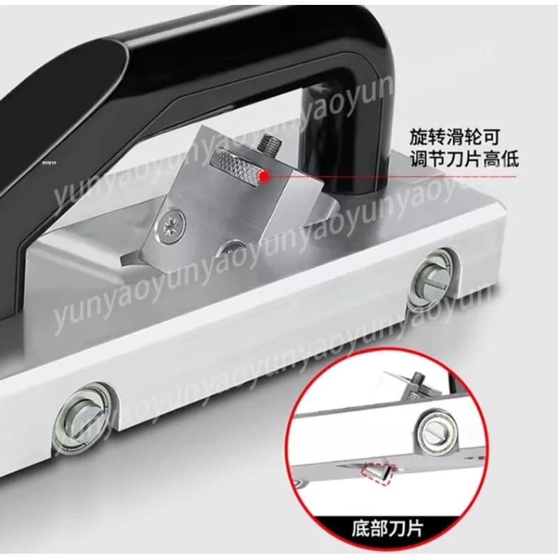 PVC Vinyl Floor Groover Guide Wheel Slotter Seam Cutter Welding Line Opener Floor Construction Surface Processing Hand Tool