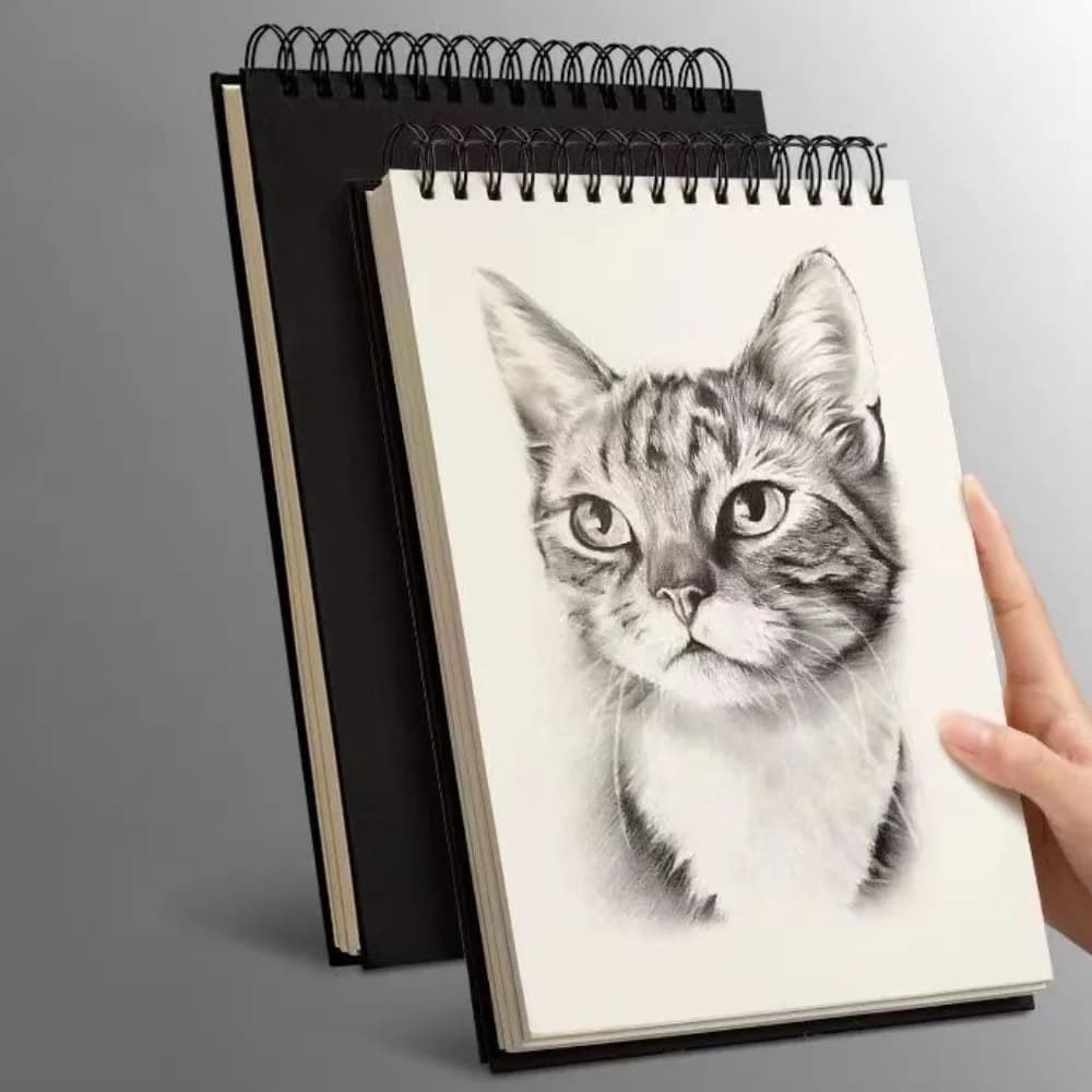 Record Up Turning Loose-Leaf Sketchbook Taking Notes Diary Memo Notepad A4 A5 A6 8K 16K Journal Hand Ledger Learning Supplies