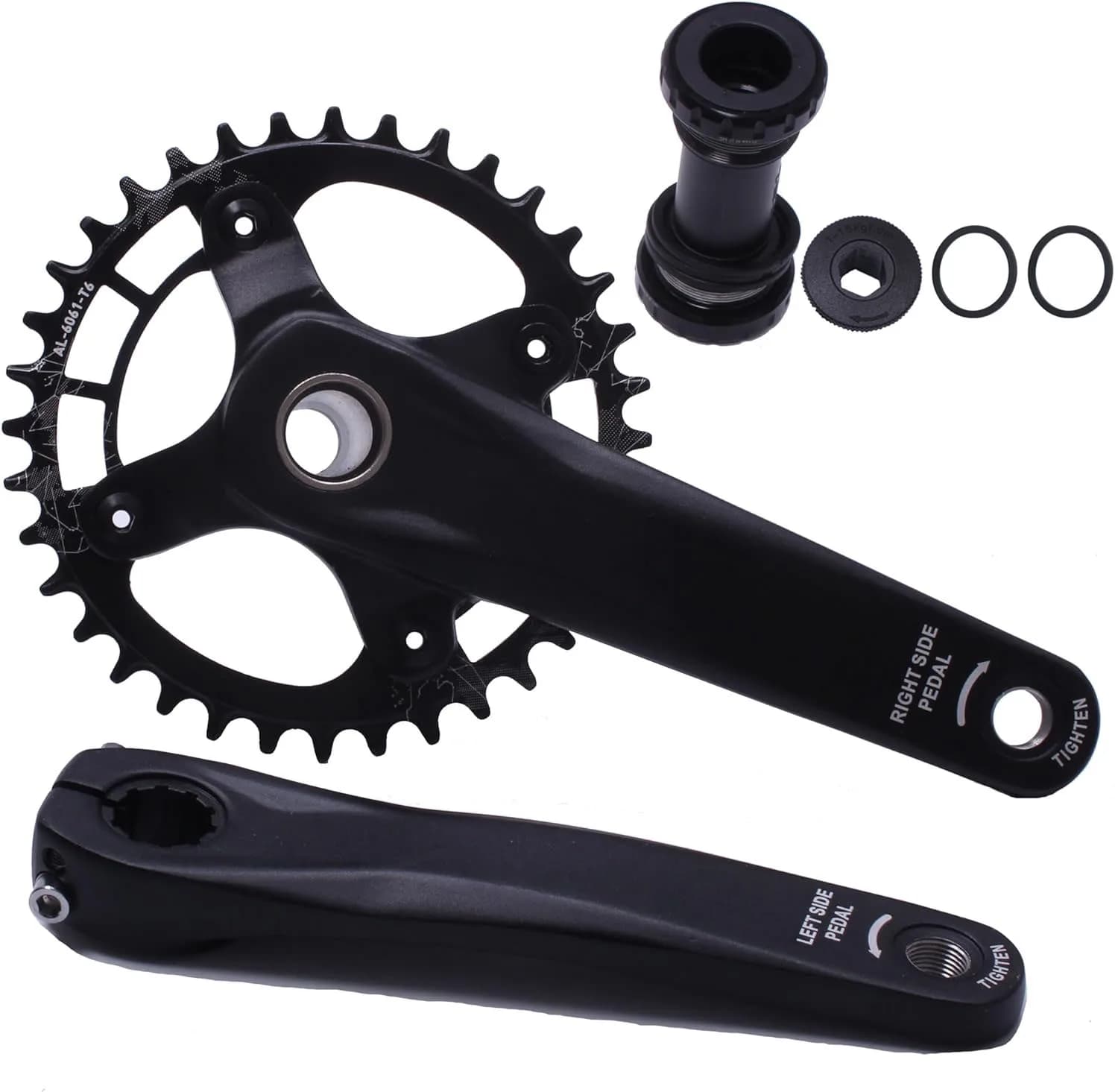 Alps2Ocean 152MM/160MM/165MM/170MM/175MM 32T/34T/36T/38T/40T/42T/44T/46T/48T BCD 104MM MTB Guarnitura bici