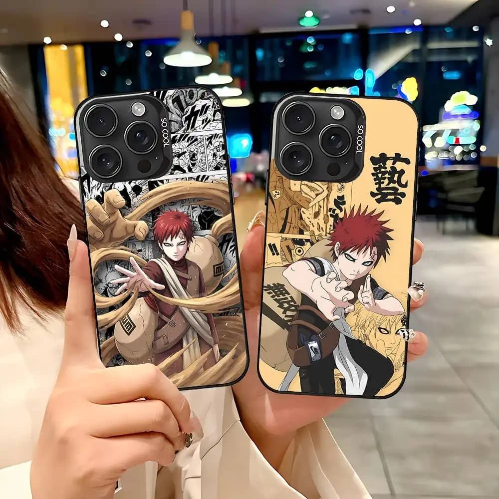 Cover per iPhone Anime Cool G-Gaara-S per modelli 17, 16, 15, 11, 12, 13, 14 Pro Max, 16 Plus, 12 Mini, 7, 8, XR, XS, 15 Pro MAX
