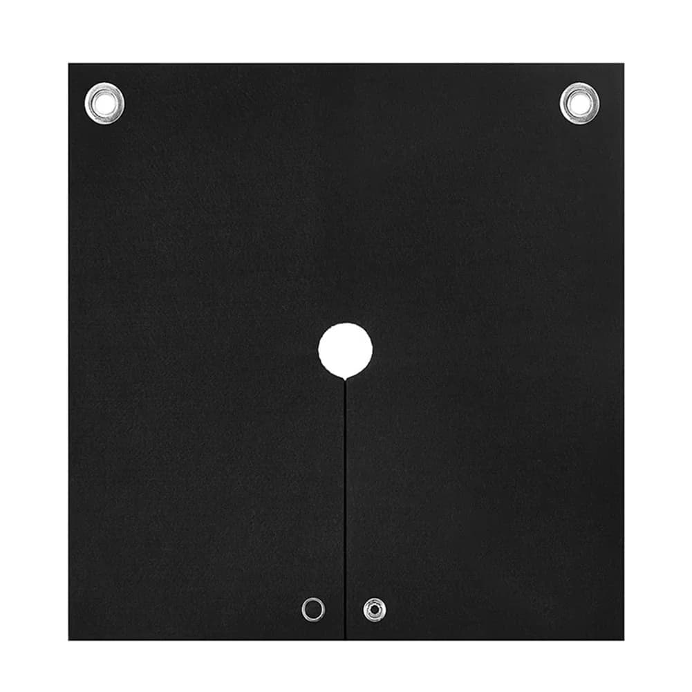 Heat Resistant Welding Blanket Heat Shield Mat with Secure Fastening Features for Flame Protection in Plumbing and Welding