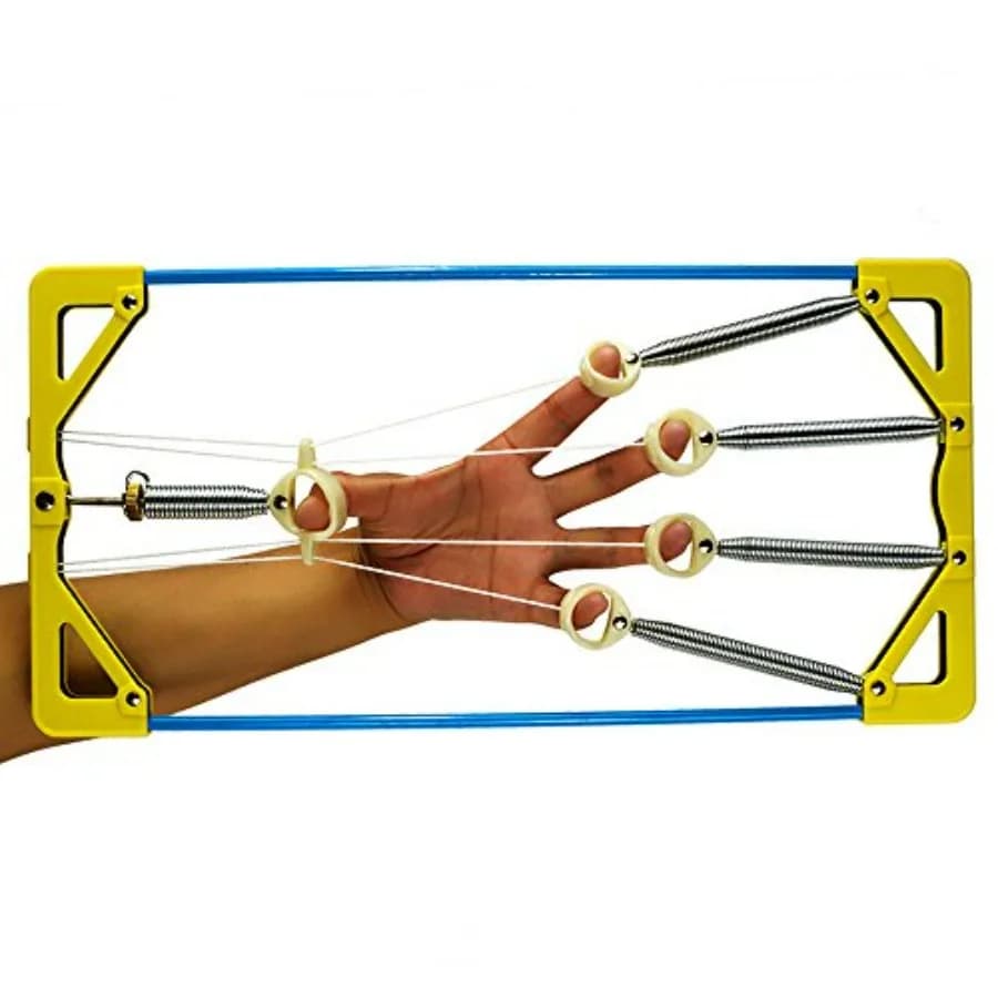 Finger Exerciser King - Attrezzo per rafforzare le dita e la presa per chitarra, pianoforte, arpa, arrampicata, allenamento di basket - Durevole