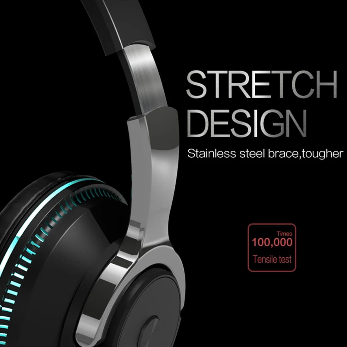 Bluetooth Headphones Wireless Bluetooth Headphones Noise Reduction Headphones for Phones Games on PC