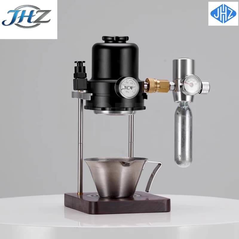 JHZ for Outdoor camping pneumatic coffee machine household small portable extraction stabilized espresso machine