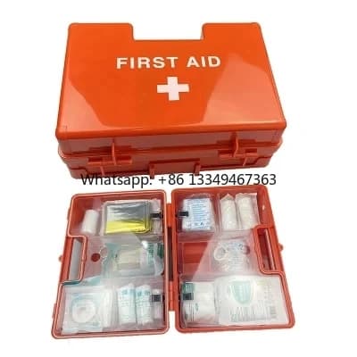 Sconto del kit di pronto soccorso medico con logo personalizzato del produttore all'ingrosso economico al miglior prezzo