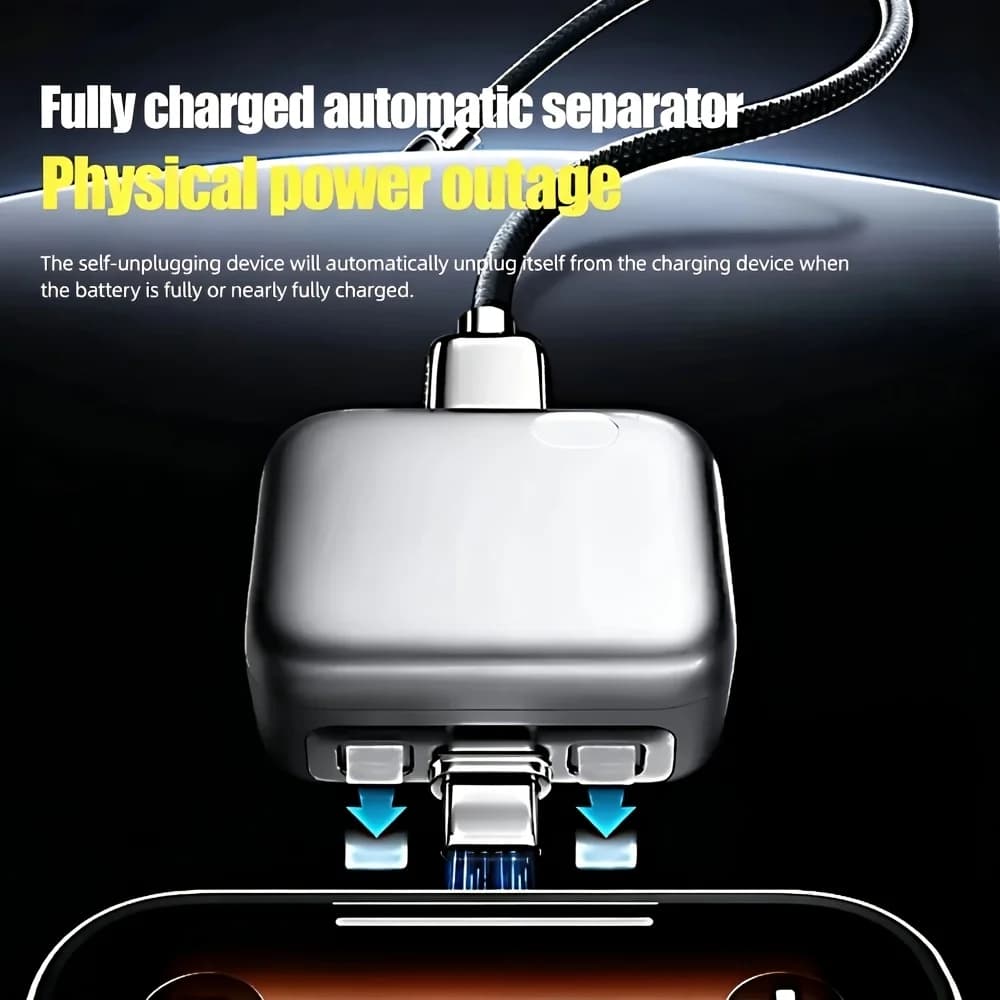 140W High Speed Type‑C Fast Charger Adapter, Auto‑Unplug Function Dual Current Recognition, Overcharge Protection Universal USB‑C Power Charger for Smartphone Tablet Laptop