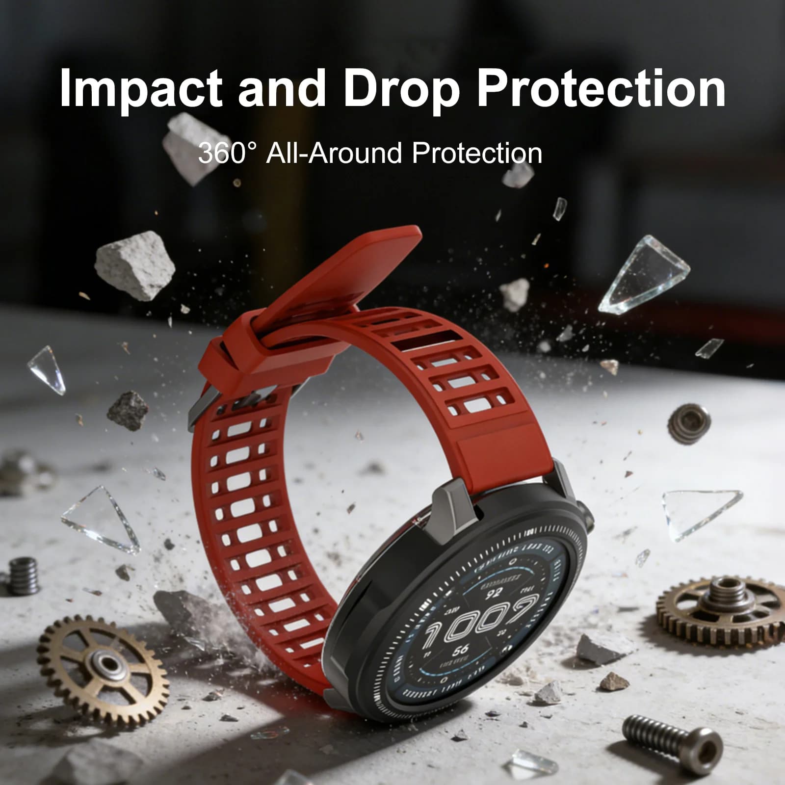 Guscio protettivo per paraurti Accessori guscio protettivo cavo resistente alle cadute compatibili per Amazfit Balance 2 Smart Watch 47mm