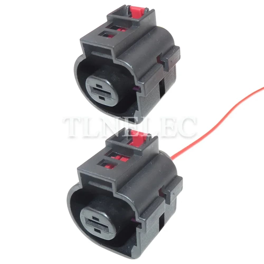 1 Pin Way Car Wire Cable Socket With Wires Auto Starter Motor Waterproof Connectors For VW Sagitar Magotan Golf Audi 1K0973751