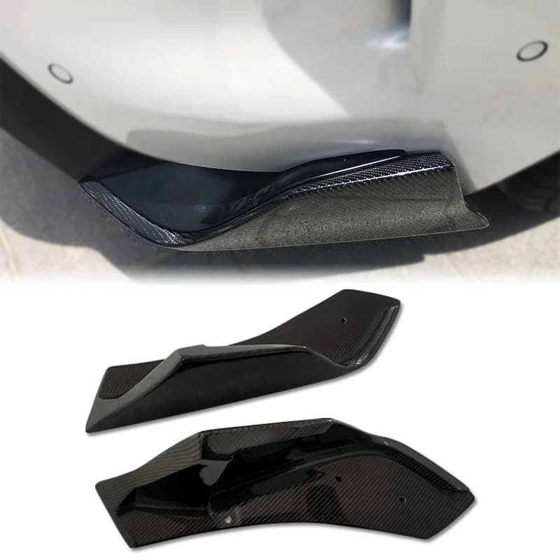 FIN PER SPLITORE DIFFUSORE POSTERIORE STILE CF AIMGAIN IN FIBRA DI CARBONIO PER 19- A90 SUPRA GR