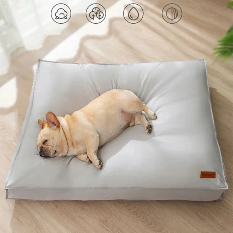 Cuccia per cani impermeabile e confortevole, tappetino rimovibile per animali domestici, divano rettangolare ispessito e morbido per cani, adatto a tutte le taglie di animali domestici