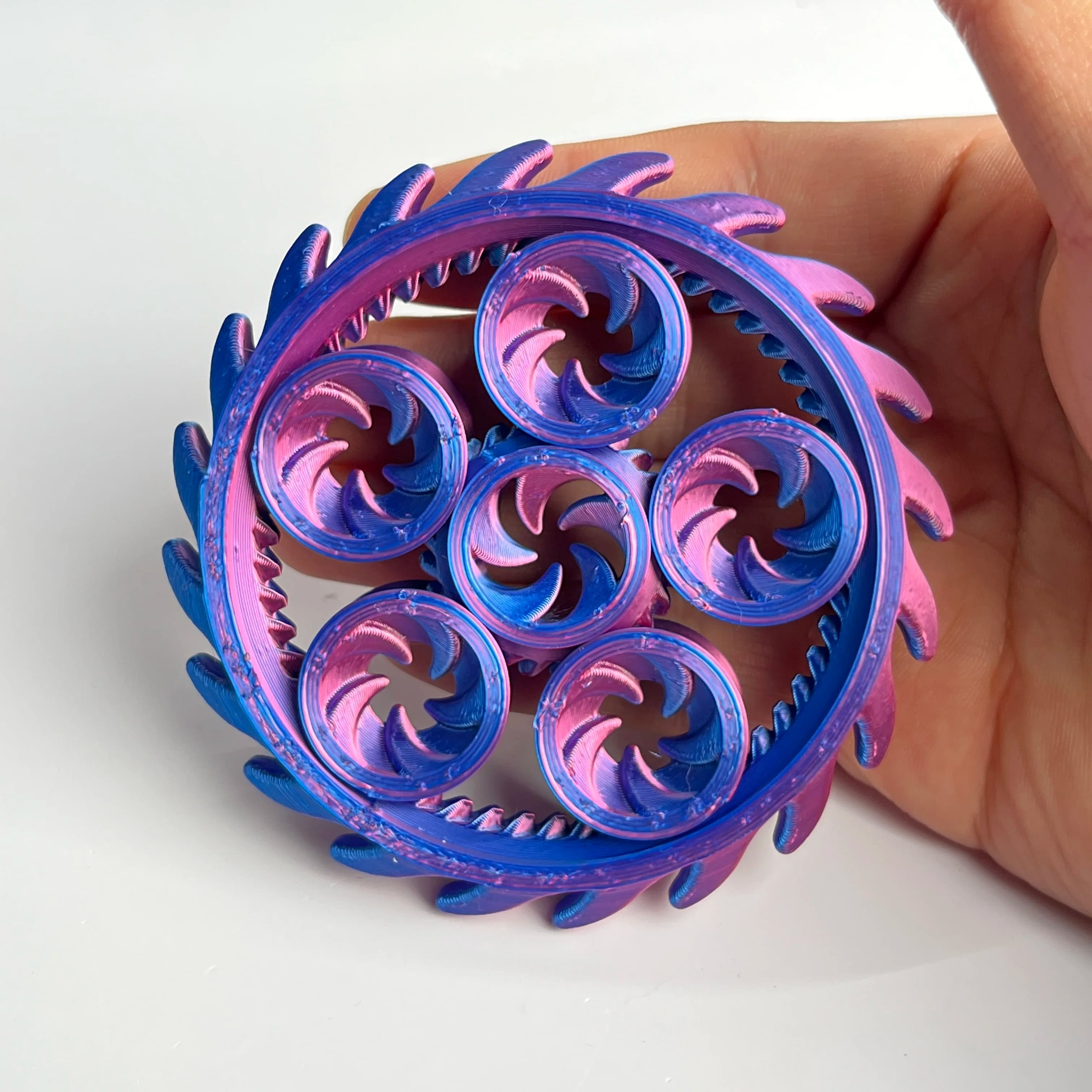 Spinner Vortex Creativo Stampato in 3D, Giocattolo Antistress Originale