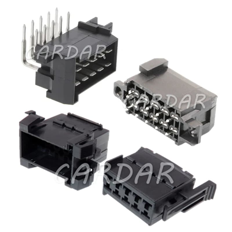 1 Set connettore per cablaggio automatico a 10 Pin AC Assembly 929504/70-4 828801/70-4 929519/70-4 presa per modifica alloggiamento in plastica per Auto 1-929504-4