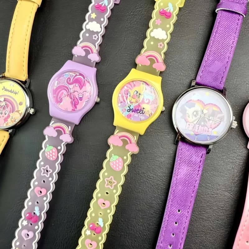 New Authentic Officer My Little Pony Watch Magic Sweetheart Blind Box Cartoon Watch Birthday Gift for Girl