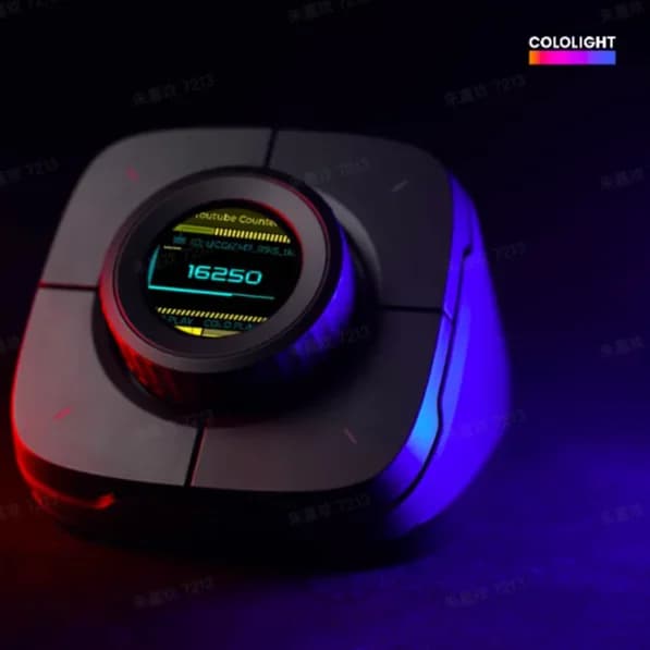 Controllo desktop Tastiere controller Cyberpunk Cololight Stream Deck One Touch Boot per giochi su PC