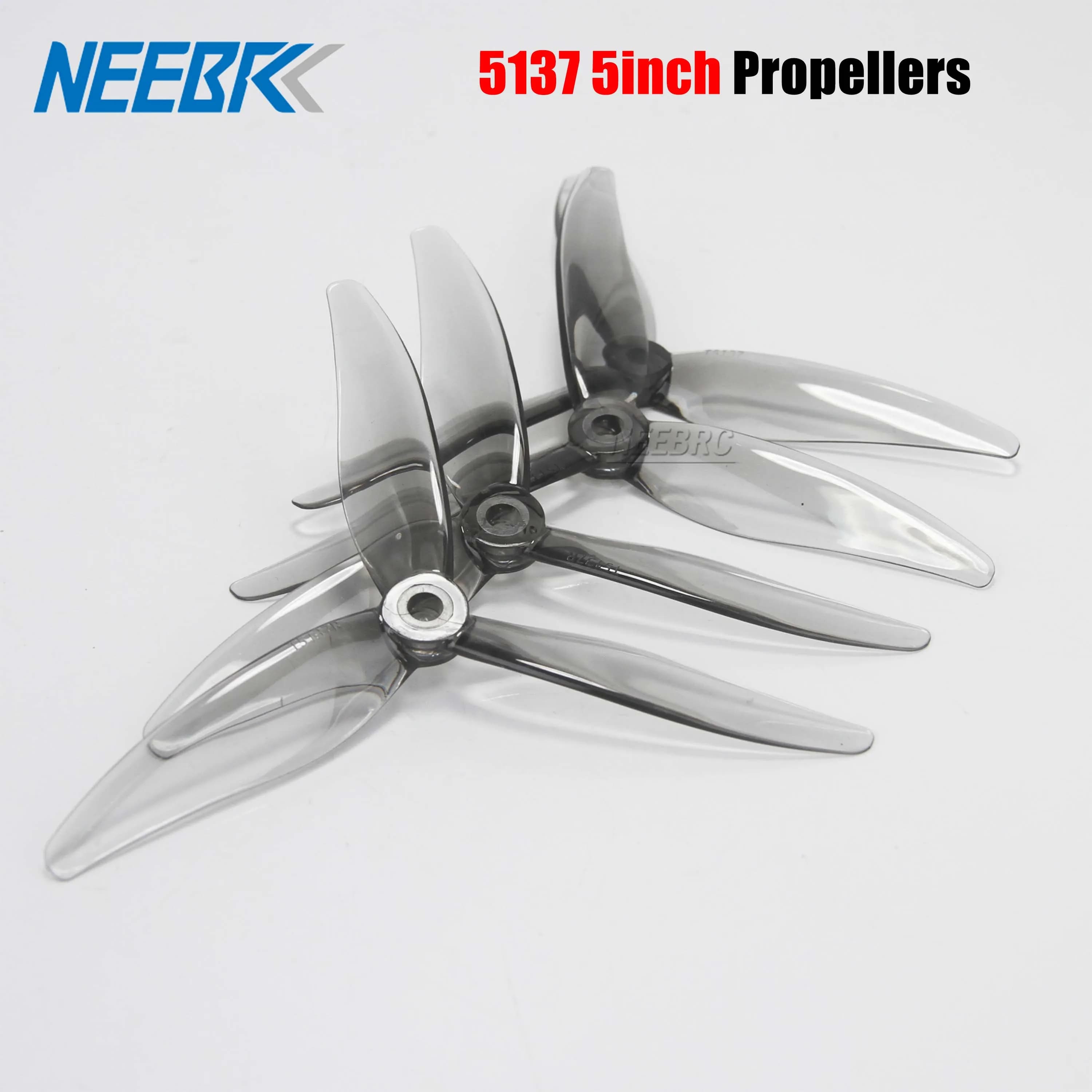 2 paia 5137 5.1X3.7X3 R37 5 pollici 3 pale PC eliche lama per RC FPV Racing Drone Quadcopter Mark4 parte