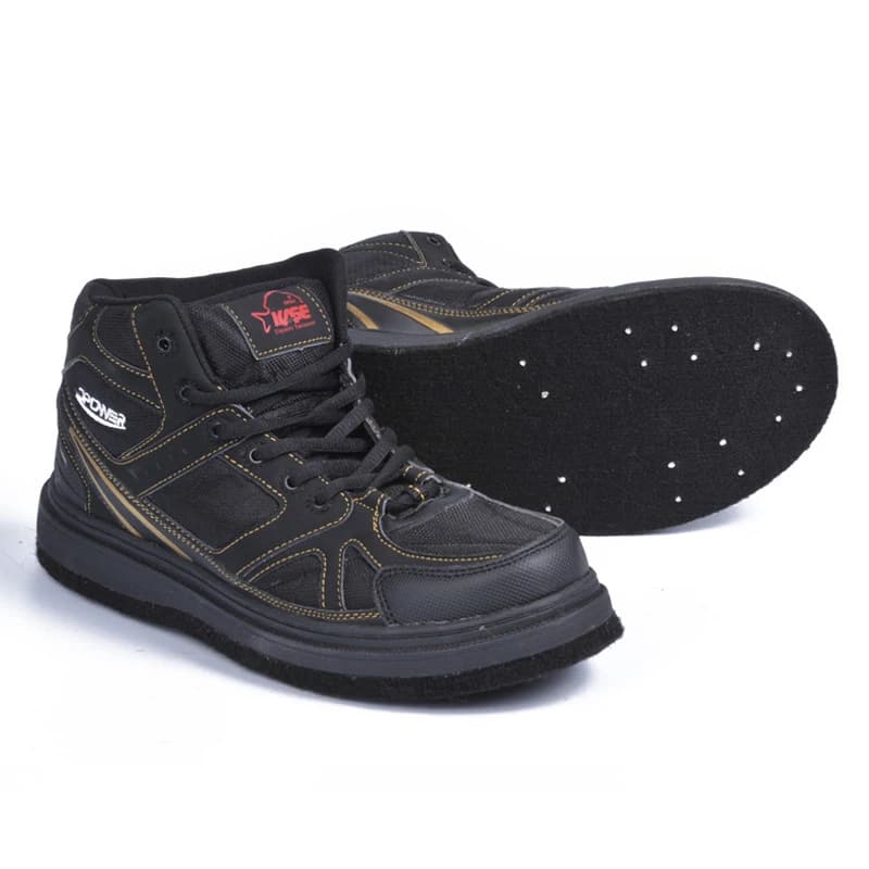 Scarpe da pesca rock offshore da uomo Scarpe da pesca su roccia antiscivolo Scarpe da arrampicata su barriera corallina Scarpe a monte Stivali da pesca con suola in feltro